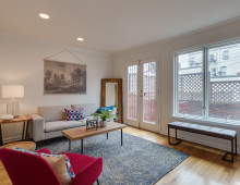 Staging – Q St NW in Washington DC